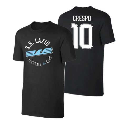 Lazio \'Circle\' t-shirt CRESPO - Black