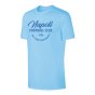 Napoli \'Script\' t-shirt - Light blue