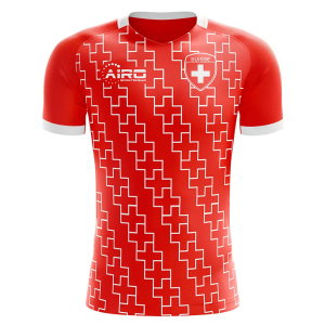 Switzerland 2024-2025 Home Concept Football Kit (Airo)