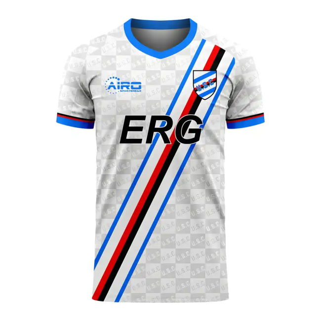 Sampdoria 2025-2026 Away Concept Football Kit (Airo)