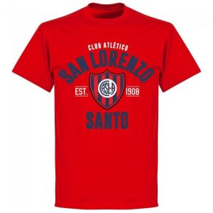 San Lorenzo Established T-Shirt - Red