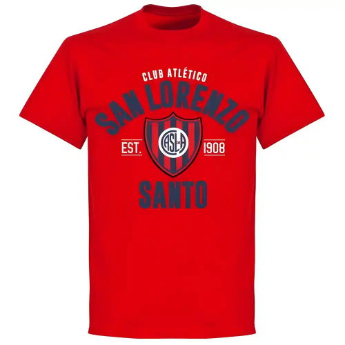 San Lorenzo Established T-Shirt - Red