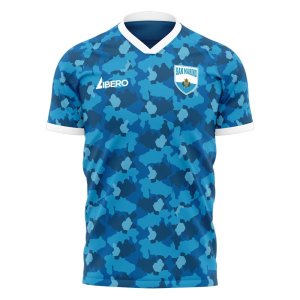San Marino 2021-2022 Home Concept Football Shirt (Libero)