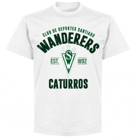 Santiago Wanderers Established T-Shirt - White