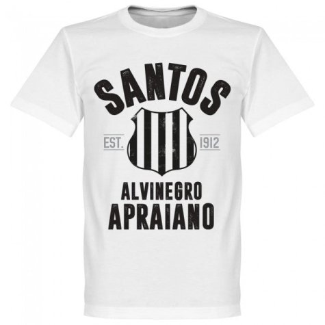 Santos Established T-Shirt - White