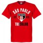 Sao Paulo Established T-Shirt - Red