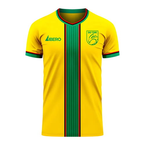 So Tom and Prncipe 2025-2026 Home Concept Football Kit (Libero) - Womens