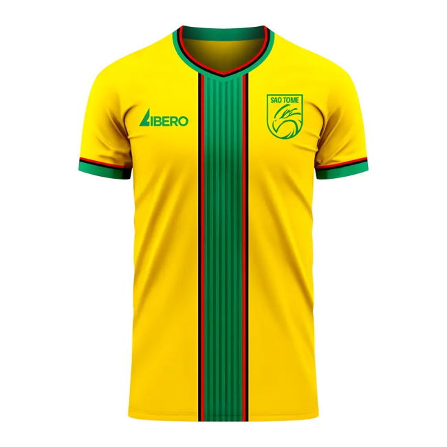 SÃƒÆ’Ã‚Â£o TomÃƒÆ’Ã‚Â© and PrÃƒÆ’Ã‚Â­ncipe 2025-2026 Home Concept Football Kit (Libero) - Womens