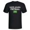 Saudi Arabia Football T-Shirt - Black