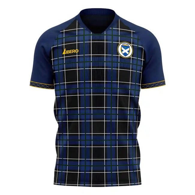 Scotland 2025-2026 Home Concept Football Kit (Libero) - Womens