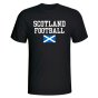 Scotland Football T-Shirt - Black