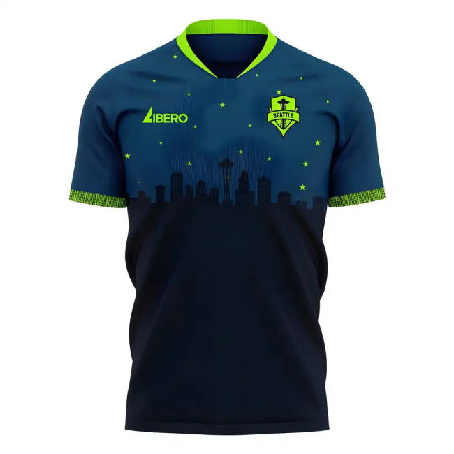 Seattle Sounders 2025-2026 Away Concept Football Kit (Libero)