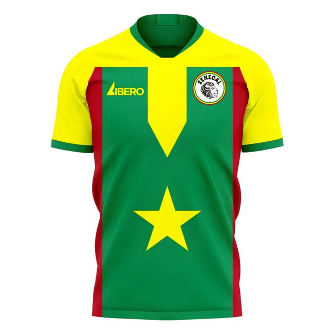 Senegal 2025-2026 Home Concept Football Kit (Libero) - Baby