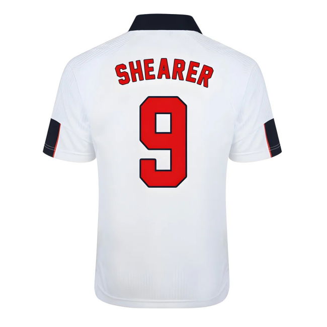 Score Draw England World Cup 1998 Home Shirt (Shearer 9)