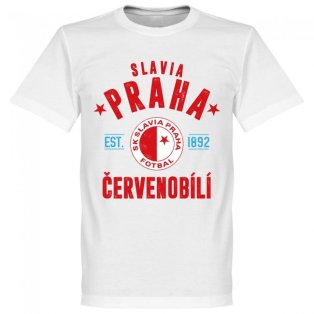 Slavia Prague Established T-Shirt - White