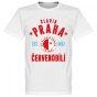 Slavia Prague Established T-Shirt - White