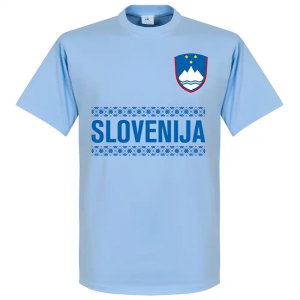 Slovenia Team T-Shirt - Sky