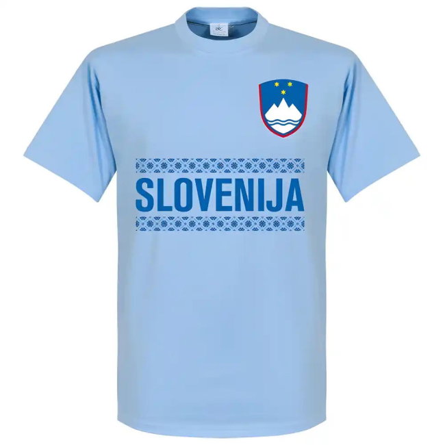 Slovenia Team T-Shirt - Sky
