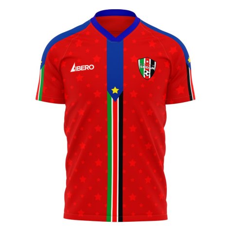 South Sudan 2022-2023 Away Concept Football Kit (Libero)