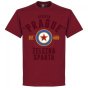 Sparta Prague Established T-Shirt - Chilli Red