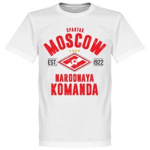 Spartak Moscow Established T-Shirt - White