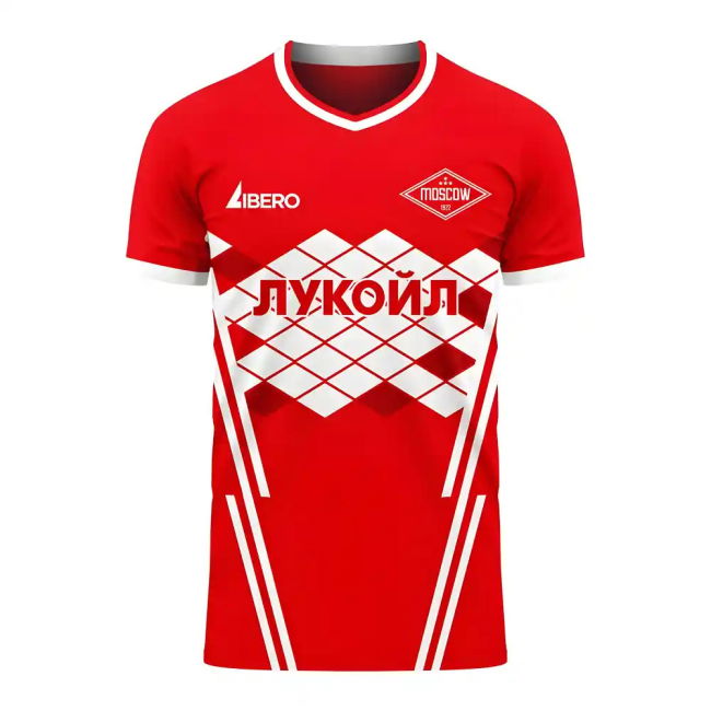 Spartak Moscow 2025-2026 Home Concept Football Kit (Libero)