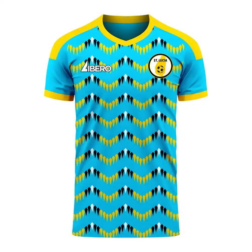 Saint Lucia 2025-2026 Home Concept Football Kit (Libero) - Womens
