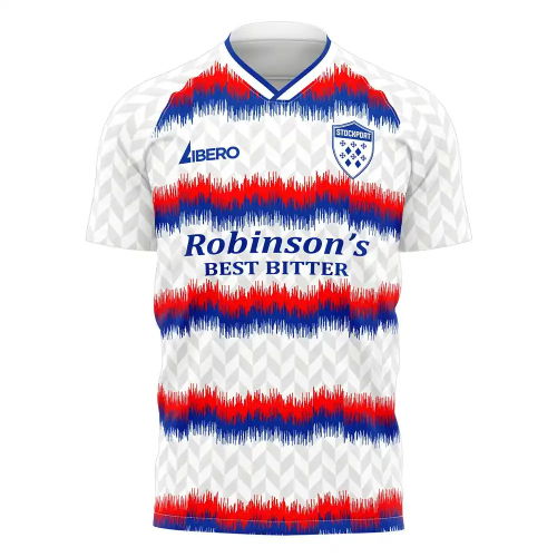 Stockport 2025-2026 Away Concept Football Kit (Libero)