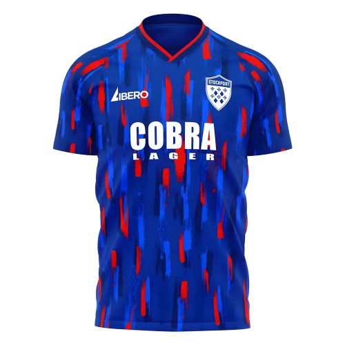 Stockport 2025-2026 Home Concept Football Kit (Libero)