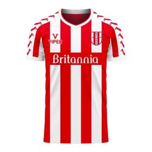 Stoke 2023-2024 Home Concept Football Kit (Viper)