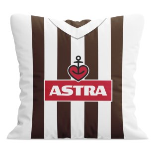 St Pauli Retro Football Cushion
