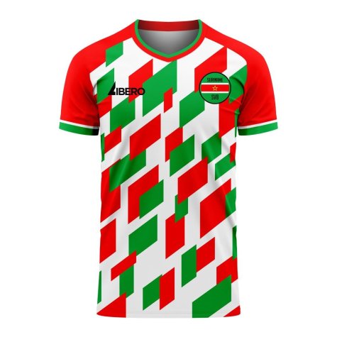 Suriname 2022-2023 Home Concept Football Kit (Libero) - Baby