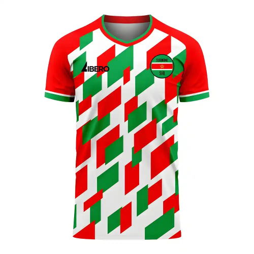 Suriname 2025-2026 Home Concept Football Kit (Libero) - Womens