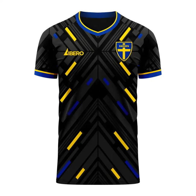 Sweden 2025-2026 Away Concept Football Kit (Libero)