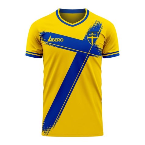 Sweden 2023-2024 Home Concept Football Kit (Libero)
