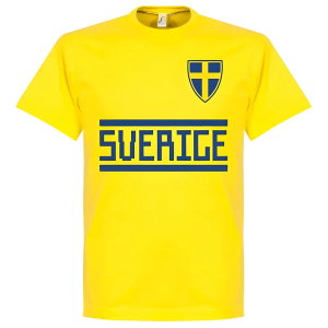 Sweden Team T-Shirt - Yellow