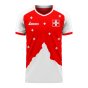Switzerland 2022-2023 Home Concept Football Kit (Libero) - Kids