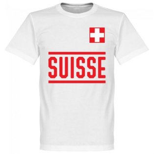 Switzerland Team T-Shirt - White