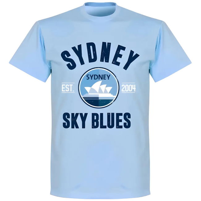 Sydney Established T-Shirt - Sky