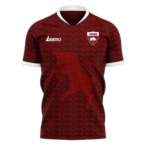Torino 2020-2021 Home Concept Football Kit (Libero) - Little Boys