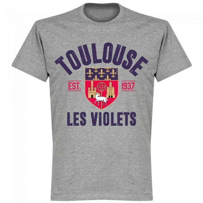 Toulouse Established T-Shirt - Grey