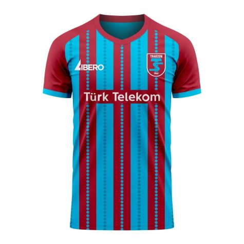 Trabzonspor 2023-2024 Home Concept Football Kit (Libero) - Little Boys