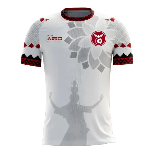 Tunisia 2025-2026 Home Concept Football Kit (Airo) - Womens
