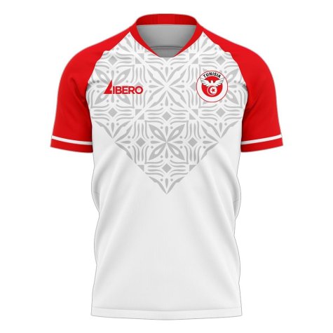 Tunisia 2020-2021 Home Concept Football Kit (Libero) - Baby