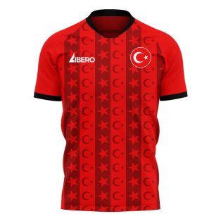 Turkey 2022-2023 Home Concept Football Kit (Libero)