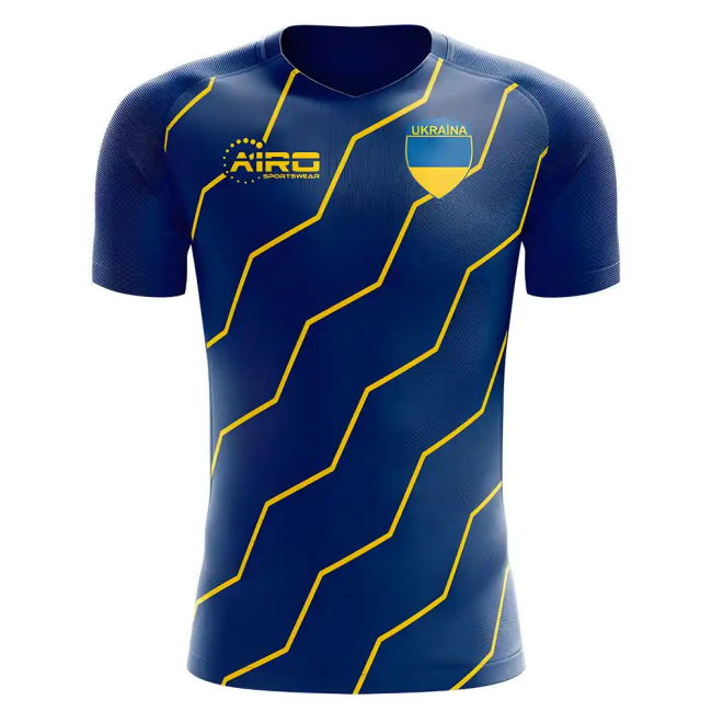 Ukraine 2025-2026 Away Concept Football Kit (Airo)