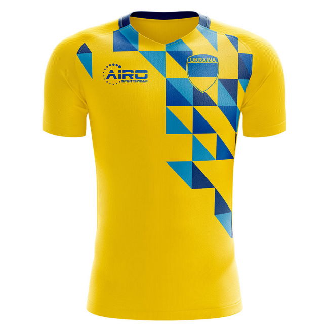 Ukraine 2024-2025 Home Concept Football Kit (Airo)