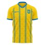 Ukraine 2023-2024 Home Concept Football Kit (Libero) - Kids
