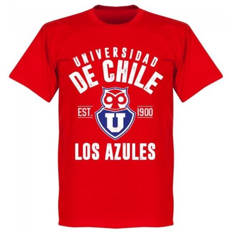 Universidad de Chile Established T-Shirt - Red