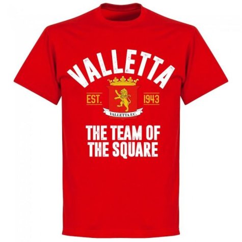 Valletta Established T-shirt - Red